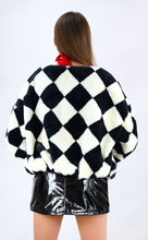 Load image into Gallery viewer, No Joke Diamond Faux Fur Jacket