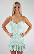 Load image into Gallery viewer, Daydream Floral Spaghetti Strap Mini Dress