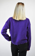 Load image into Gallery viewer, Dare To Be Distressed V Neck Sweater