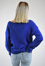 Load image into Gallery viewer, Dare To Be Distressed V Neck Sweater