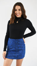 Load image into Gallery viewer, Wild Side Snake Print Mini Skirt