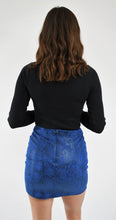 Load image into Gallery viewer, Wild Side Snake Print Mini Skirt