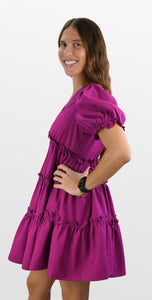 Bold Feeling Tiered Dress