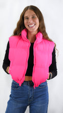 Load image into Gallery viewer, Right Addition Crop Puffer Vest