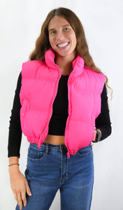 Right Addition Crop Puffer Vest