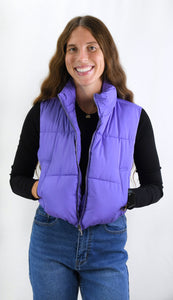 Strong Color Puffer Vest