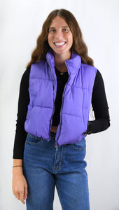 Strong Color Puffer Vest