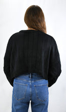 Load image into Gallery viewer, Do It Right Cable Knit Crop Sweater