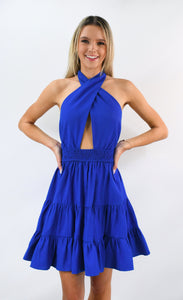 Royal Power Halter Dress