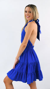 Royal Power Halter Dress