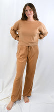 Load image into Gallery viewer, Travel Time Brushed Knit Wide Leg Pants