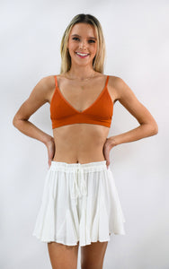 A Little Bit Rusty Triangle Bra Top