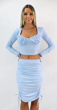 Load image into Gallery viewer, Her Blue Sky Maxi Skirt Set
