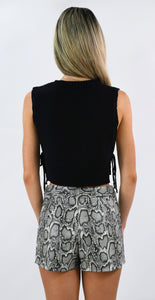 City Block Knit Crop Top