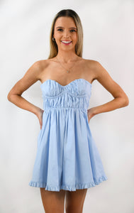 Short Little Cutie Strapless Dress