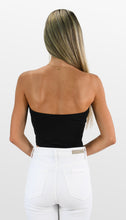 Load image into Gallery viewer, Twist All Night Strapless Crop Top