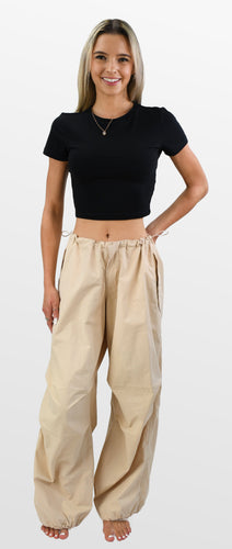 Go With the Flow Baggy Drawstring Pants