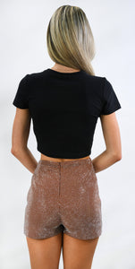 Dazzle ‘Em High Waist Shorts