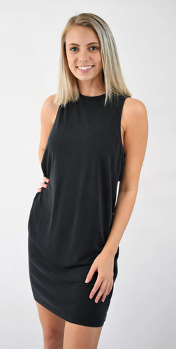 Casual Cut Back Dress