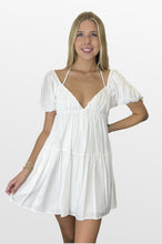 Load image into Gallery viewer, Never Say Never V-Neck Tiered Dress