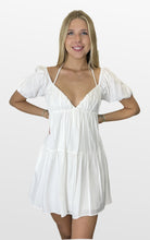 Load image into Gallery viewer, Never Say Never V-Neck Tiered Dress