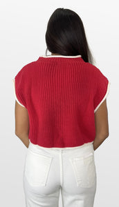 Game Room Crop Sweater