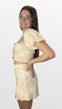 Load image into Gallery viewer, Golden Garden Skirt Set