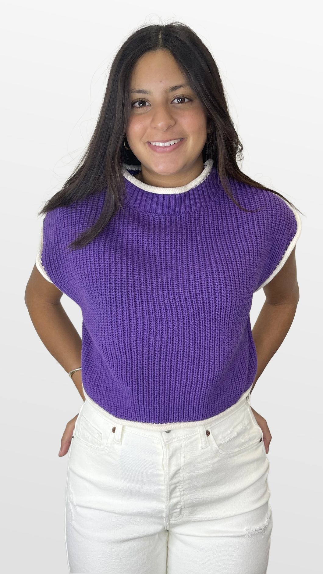 Game Room Crop Sweater