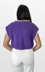 Game Room Crop Sweater