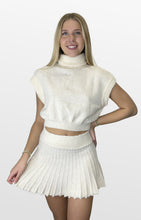 Load image into Gallery viewer, Ivory Snow Turtleneck Sweater Set