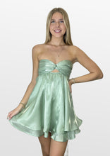 Load image into Gallery viewer, Celebrate With a Twist Strapless Dress