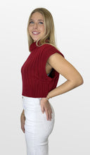 Load image into Gallery viewer, Good Option Ribbed Sleeveless Turtleneck Crop