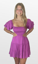 Load image into Gallery viewer, Solid Solution Open Midriff Dress