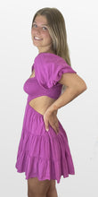 Load image into Gallery viewer, Solid Solution Open Midriff Dress