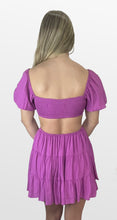 Load image into Gallery viewer, Solid Solution Open Midriff Dress