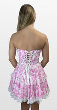Load image into Gallery viewer, Feminine Voice Strapless Corset Dress