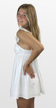 Load image into Gallery viewer, White Hot Bustier Bodice Mini Dress