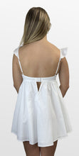 Load image into Gallery viewer, White Hot Bustier Bodice Mini Dress
