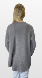 Side Eye Crew Neck Sweater