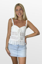 Load image into Gallery viewer, Sweet Talk Boho Tie Top