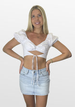 Load image into Gallery viewer, Open Up Crop Top