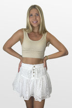 Load image into Gallery viewer, Free Me Eyelet Skirt