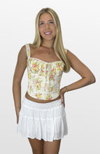 Load image into Gallery viewer, Beautiful Blossom Corset Top