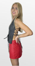 Load image into Gallery viewer, Edgy Energy Faux Leather Top