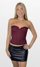 Load image into Gallery viewer, Slow Ride Faux Leather Mini Skirt