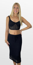 Load image into Gallery viewer, Midnight Crochet Knit Set