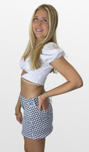 Load image into Gallery viewer, All American Gingham Mini Skirt