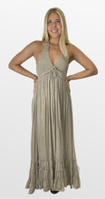 Load image into Gallery viewer, Free Time Halter Maxi Dress