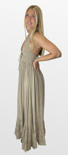 Load image into Gallery viewer, Free Time Halter Maxi Dress