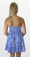 Load image into Gallery viewer, Garden Game Strapless Dress